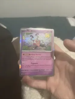 Pokemon TCG Mr. Mime Holo Rare Card - Image 1