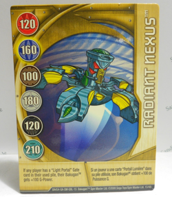 Bakugan Card - Radiant Nexus - Gold Gate Card - BA454 - 15/48i - 2008 - Image 1