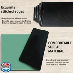 TCG Playmat Board Game Mat Plus 50 Pcs Card Sleeves, 24 x 14 Table Mats Game - Image 3