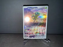 2024 Pokemon Teal Mask Ogerpon 123 Twilight Masquerade Black Star Promo Card NM+ - Image 1