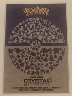 Eevee #133 - Prizm Holo Box Hit - Crystal Dark Black - Pokemon Card - Image 2