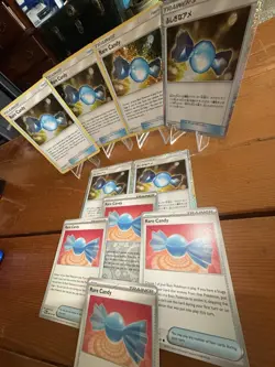 Pokemon Card Lot Rare Candy Holos And Commons 10x Cards Lot! NM-M - Image 2