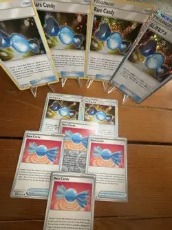 Pokemon Card Lot Rare Candy Holos And Commons 10x Cards Lot! NM-M - Image 4