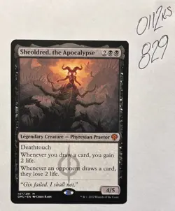 MTG Sheoldred, The Apocalypse DMU 107/281 Dominaria United Mythic NM - Image 1