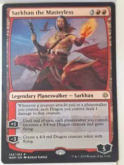 Sarkhan the Masterless - War of the Spark - Magic the Gathering MTG Nice! - Image 1