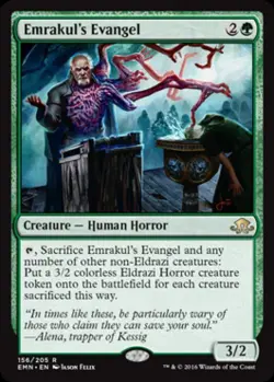 Emrakul's Evangel - Light Play MTG Eldritch Moon - Image 1