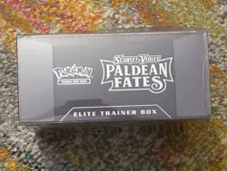 Pokemon TCG Scarlet & Violet Paldean Fates ETB English Booster + Promo - Sealed - Image 5