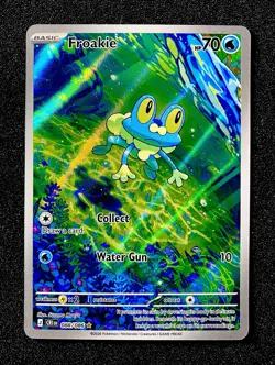 Pokemon Froakie 088/086 Chaos Rising Holo Full Art Rare Basic 70 HP English - Image 1