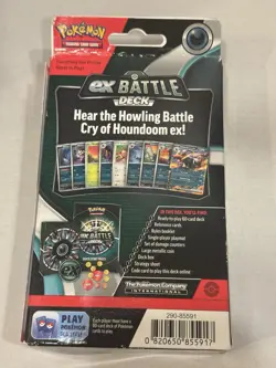 Pokemon EX Battle Deck Houndoom TCG 60 Card Sealed Trading Card New Box - Image 2