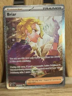 Briar 171/142 Special Illustration Rare SIR Stellar Crown NEAR MINT NM- (edge) - Image 1