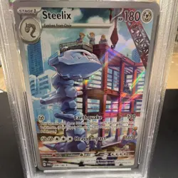 The Pokemon Company Pokemon TCG Steelix 208/182 Paradox Rift IR Holo PSA 10 - Image 3