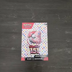 Pokemon TCG Scarlet & Violet 151 Booster Bundle S3.5 NEW SEALED IN HAND - Image 2