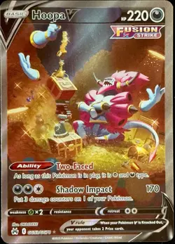 Hoopa V GG53/GG70 Galarian Gallery Crown Zenith Pokemon TCG Near Mint English - Image 1
