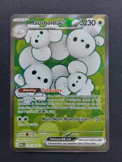 Maushold ex 233/182 Paradox Rift Pokemon TCG NM - Image 1
