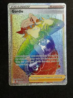 Gordie 223/203 Evolving Skies Secret Rainbow Rare Pokemon TCG NM/VLP - Image 1