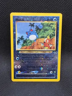 Pokemon TCG Marill Southern Islands Reverse Holo Promo 11/18 40 HP English - Image 1