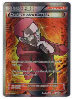 2015 Pokemon: Maxie's Hidden Ball Trick full art 158/160 XY: primal clash LP - Image 1