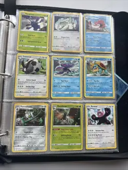 Pokemon TCG Card and Charmander Binder Set Over 200 Cards, In Protective Sleeves - Image 2