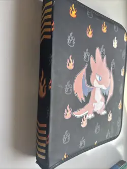 Pokemon TCG Card and Charmander Binder Set Over 200 Cards, In Protective Sleeves - Image 5