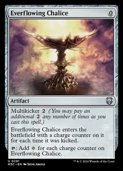 MTG - 4 x Everflowing Chalice - Modern Horizons 3 Commander - Playset 4x x4 - Image 2