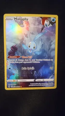 Manaphy GG06/GG70 SWSH: Crown Zenith: Galarian Gallery Holo Pokemon Tcg - Image 1