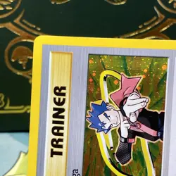 Koga Holo SWIRL 19/132 1st Edition Gym Challenge Pokemon LP + - Image 3