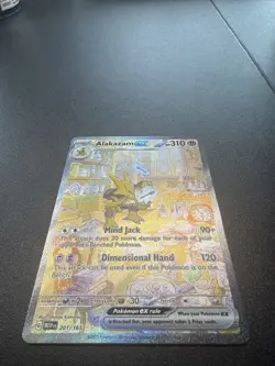 Pokemon Alakazam ex #201/165 Eng Scarlet & Violet 151 Special Illustration Rare - Image 4