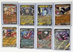 Pokemon Scarlet & Violet Base Set Double Rare EX Lot of 8 - NM - Image 1