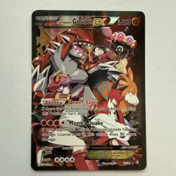 Team Magma's Groudon EX 15/34 Ultra Rare Holo LP Double Crisis Pokemon - Image 1