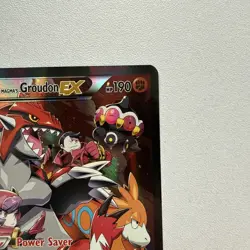 Team Magma's Groudon EX 15/34 Ultra Rare Holo LP Double Crisis Pokemon - Image 4