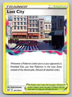 Pokemon TCG SWSH11: Lost Origin Lost City 161/196 - Image 1