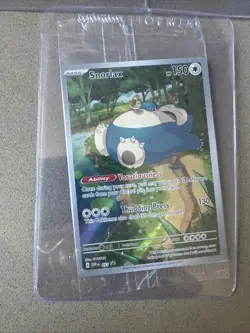 Pokemon TCG - Snorlax - SVP 051 Sealed 151 Promo - Black Star Promo - Image 2