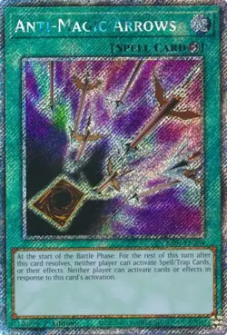 Anti-Magic Arrows - RA03-EN264 - Platinum Secret Rare - 1st Edition NM Yugioh Qu - Image 1