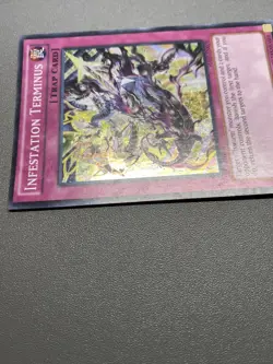 Yu-Gi-Oh! Infestation Terminus Super Rare 1st Edition HA07-EN070 HP - Image 5