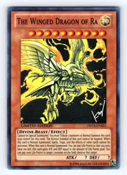 Yugioh The Winged Dragon of Ra ORCS-ENSE2 Limited Edition Super Rare Holo - NM💎 - Image 1