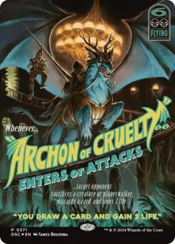 MTG English Archon of Cruelty (Showcase) NM Foil - Image 1