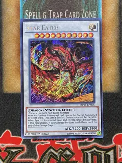 Yugioh Star Eater MP14-EN096 Secret Rare 1st Ed NM - Image 1