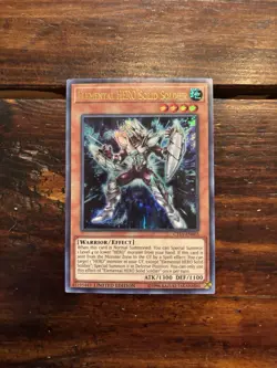 Yugioh Elemental Hero Solid Soldier CT15-EN003 - Ultra Rare - NM - Image 1