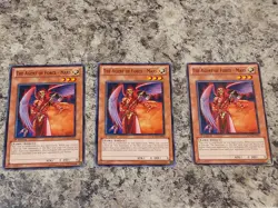 3X The Agent of Force - Mars - SDLS-EN007 x3 3 Yugioh Yu Gi Oh! Playset 1ST - Image 1