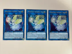 Yugioh Protector of the Agents Moon x 3 - 1st Edition Ultra Rare NM Free Holo B - Image 1