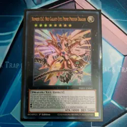 NUMBER C62: NEO GALAXY-EYES PRIME PHOTON DRAGON * ULTRA RARE PHHY-EN043 YUGIOH! - Image 1