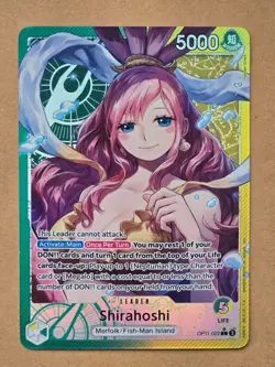 One Piece A Fist of Divine Speed Shirahoshi Leader Alt Art #OP11-022 - Image 1