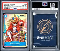 2024 One Piece EN Monkey D. Luffy 2nd Anniversary Tournament #P-043 PSA 10🔥🔥 - Image 3