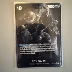 Five Elders Alt Art (OP13-082 SR) One Piece TCG (ENGLISH) Pack Fresh - Image 1