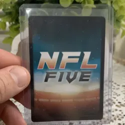 Panini 2020 NFL Five CeeDee Lamb RC Foil Blue Shimmer Dallas Cowboys RK267 - Image 2