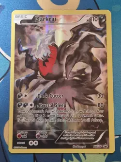 Darkrai XY114 Black Star Promo Full Art Holo 2016 Pokemon TCG - LP - Image 1