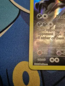 Darkrai XY114 Black Star Promo Full Art Holo 2016 Pokemon TCG - LP - Image 3