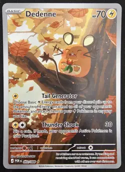 Pokemon TCG Mega Evolution Perfect Order 093/088 Dedenne IR - Image 1