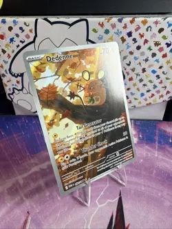 Pokemon TCG Dedenne 093/088 Illustration Rare IR Perfect Order - Image 2
