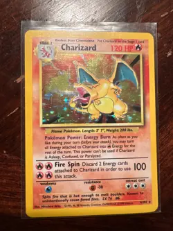 charizard card pokemon hologram - Image 1